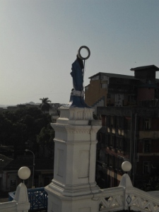 La Vierge et son aura. Goa.